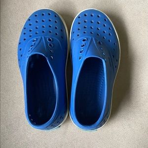 NATIVE Shoes Blue Kids Size C11 Slip On Waterproof